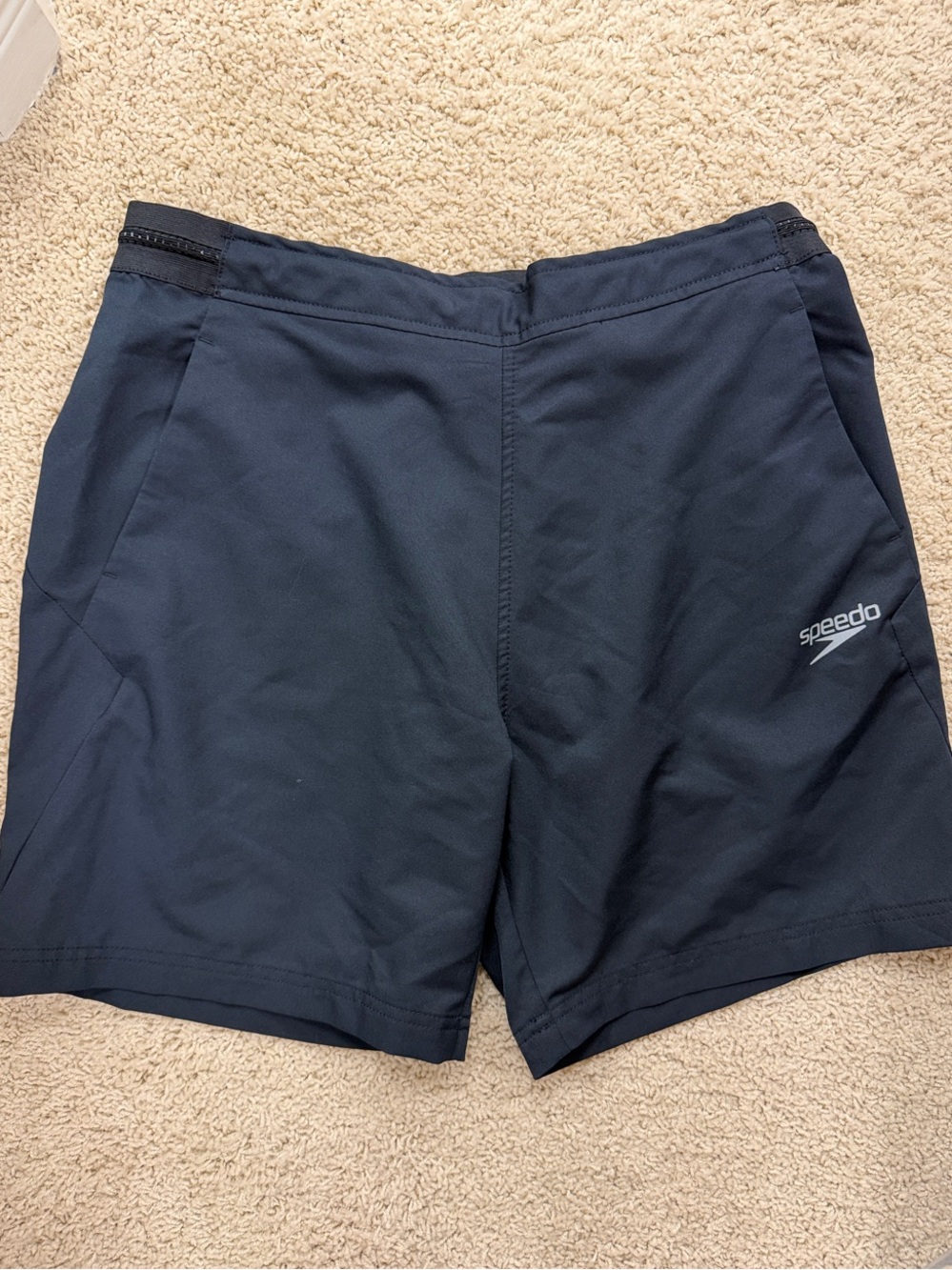 Speedo Dark Navy Performance Swim Trunks